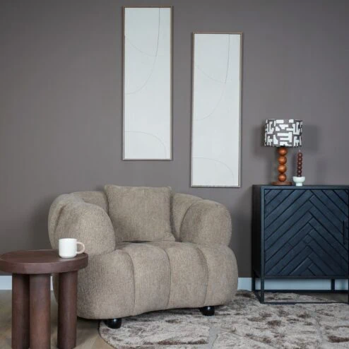 Renske Fauteuil Bruin