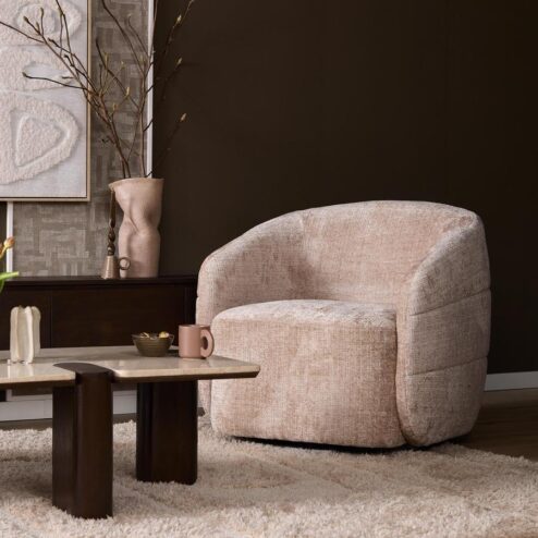 Azra Fauteuil Beige stof