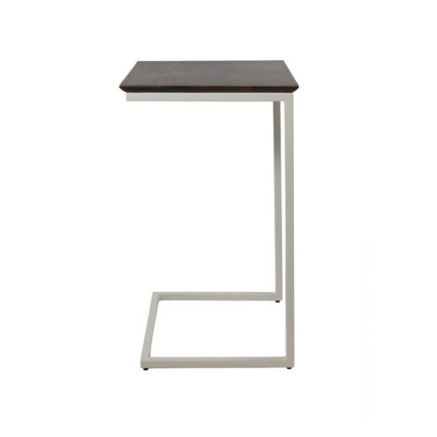 Stella Bijzettafel vierkant Walnoot 40cm