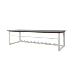 Stella Kapstok 11 haaks met hoedenplank 100cm