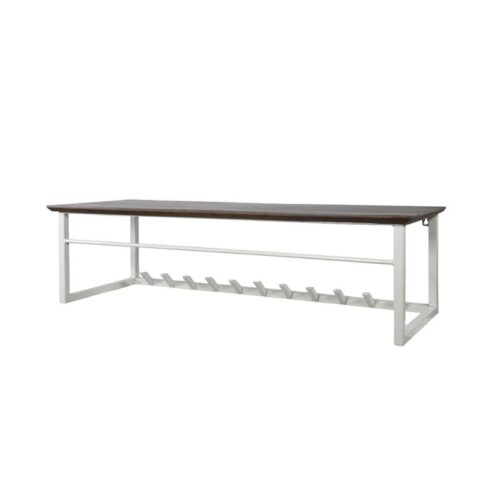 Stella Kapstok 11 haaks met hoedenplank 100cm