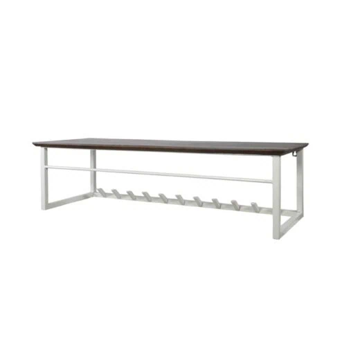 Stella Kapstok 11 haaks met hoedenplank 100cm