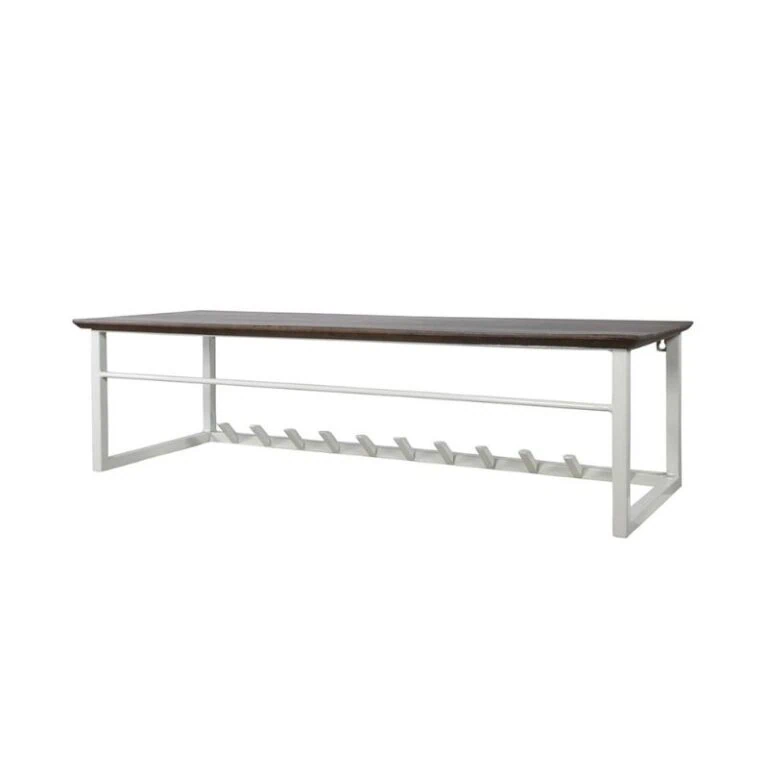 Stella Kapstok 11 haaks met hoedenplank 100cm