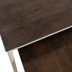 Stella Salontafel set van 2 rechthoek Walnoot