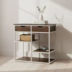 Stella lage Wandkast met 2 lades 86cm