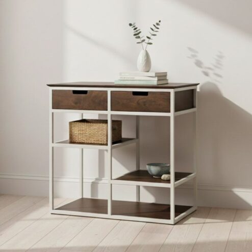 Stella lage Wandkast met 2 lades 86cm