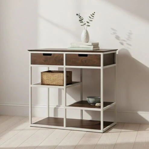 Stella lage Wandkast met 2 lades 86cm