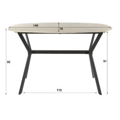 Strato-Bartafel-deens-ovaal-Travertine-140cm-9