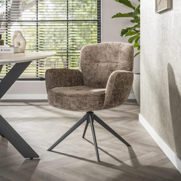 Vito Eetkamerstoel hoven Champagne