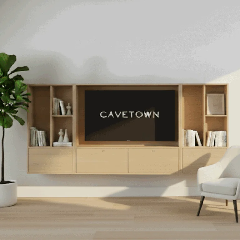 watford cinewall small blond oak