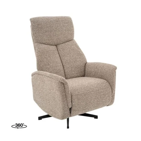 Aarhus Elektrische Relaxfauteuil Mushroom boucle