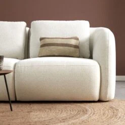 Bank Cloud Ottomane links - Raven 22 stof