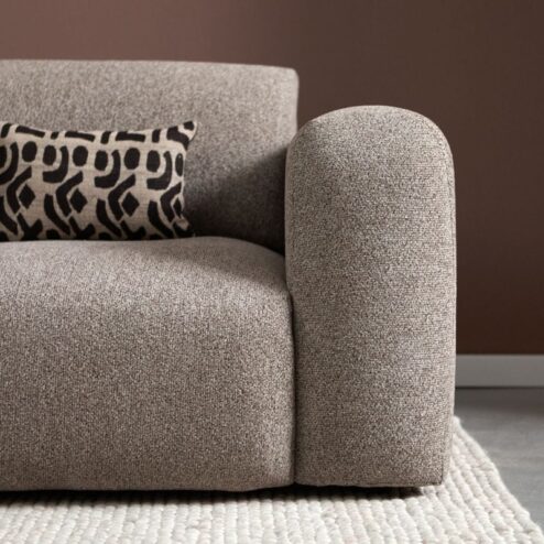 Bank Soul Chaise longue links - Sole 27 stof