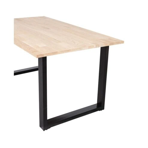 Combi-tablo Eettafel eiken U-poot 160 cm