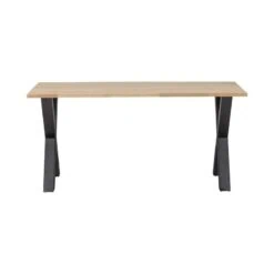 Combi-tablo Eettafel eiken X-poot 180 cm