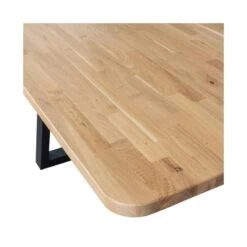 Combi-tablo XL Eettafel eiken Drenthe poot 240 cm