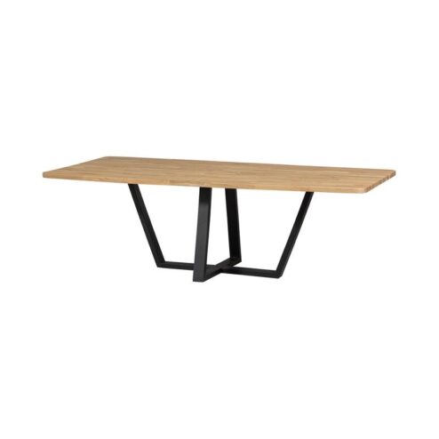 Combi-tablo XL Eettafel eiken Drenthe poot 240 cm
