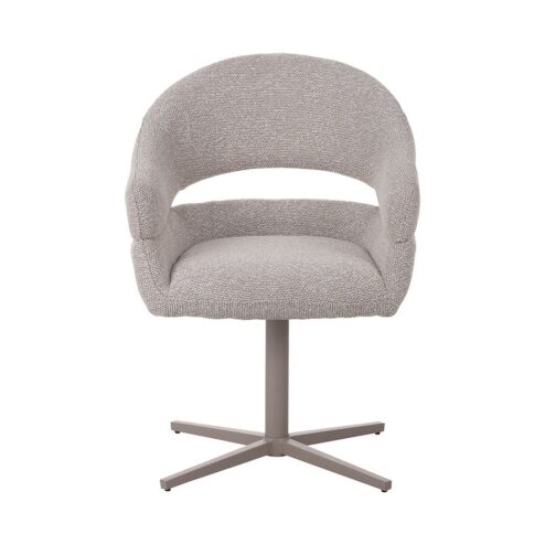 Donna Eetkamerstoel Naturel met taupe poot