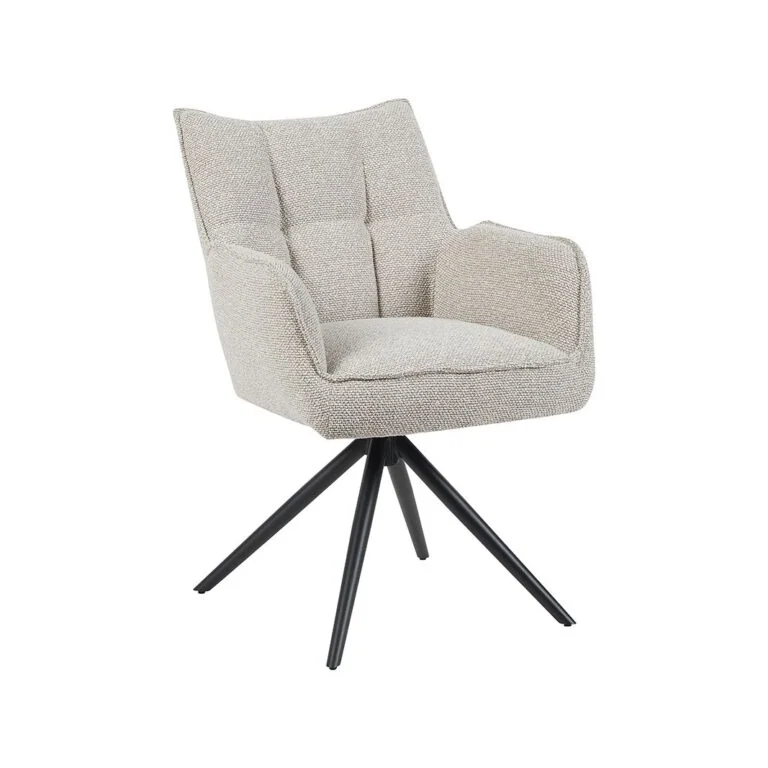 Eetkamerstoel Amalfi Naturel Boucle