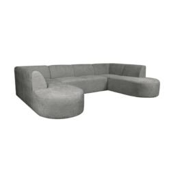 Espen U-Bank Stone stof