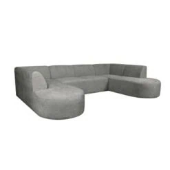 Espen U-Bank Stone stof