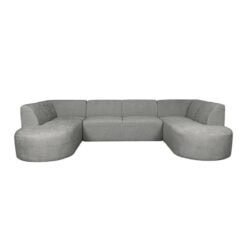 Espen U-Bank Stone stof