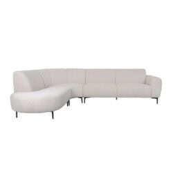 Mauro Hoekbank Naturel Links Voorstaand