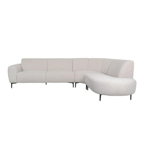 Mauro Hoekbank Naturel Rechts Voorstaand