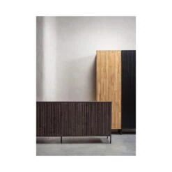 New Gravure Dressoir essen fineer espresso 200 cm