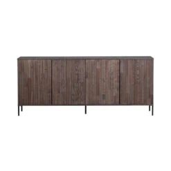 New Gravure Dressoir essen fineer espresso 200 cm