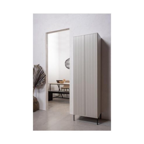 New Gravure Hoge kast met lade grenen dust 60 cm