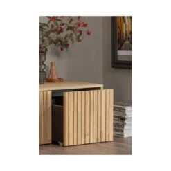 New Gravure Kistbank eiken naturel 88 cm