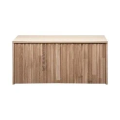 New Gravure Kistbank eiken naturel 88 cm