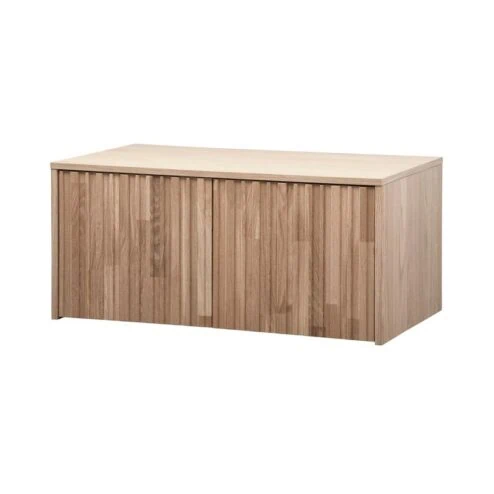 New Gravure Kistbank eiken naturel 88 cm