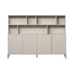 New Gravure Wandkast grenen dust 200 cm