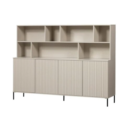 New Gravure Wandkast grenen dust 200 cm