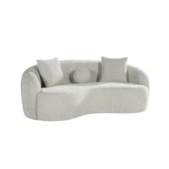 5 zits-Bank Naturel stof