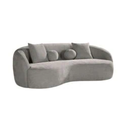 Novo 3-zits Bank Stone stof