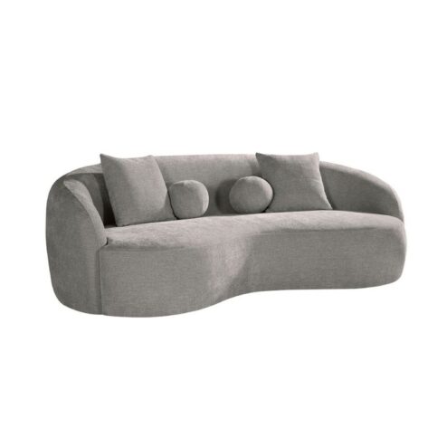 Novo 3-zits Bank Stone stof