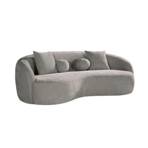 Novo 3-zits Bank Stone stof