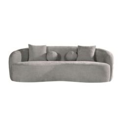 Novo 3-zits Bank Stone stof