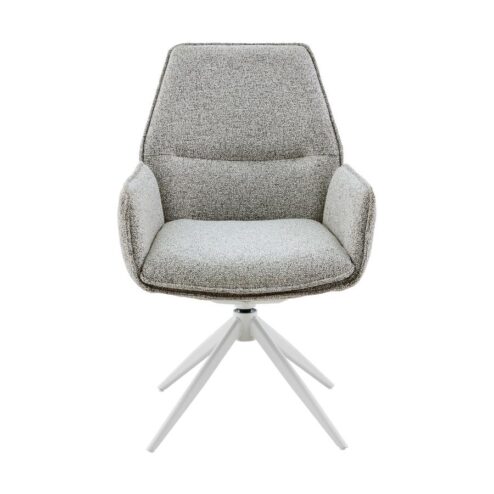 Rico Eetkamerstoel Beige met armleuning