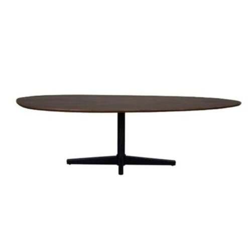 Rosie Eetkamertafel organisch Espresso 180 cm
