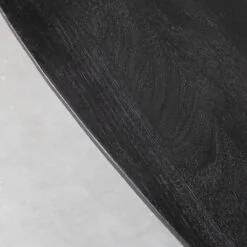 Rosie Eetkamertafel organisch Zwart 180 cm