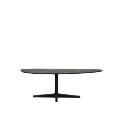 Rosie Eetkamertafel organisch Zwart 220 cm