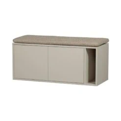 Settle Down Tv meubel/bankje dust met zitkussen 108 cm