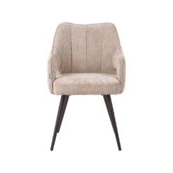 Stan Eetkamerstoel Clay met bronzen poot