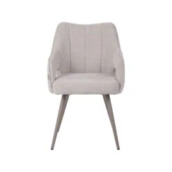 Stan Eetkamerstoel Naturel met taupe poot