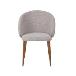 Yuki Eetkamerstoel Naturel met houtlook poot