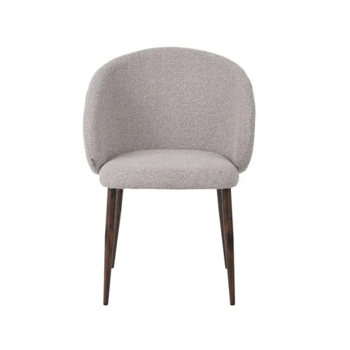 Yuki Eetkamerstoel Naturel met walnoot poot